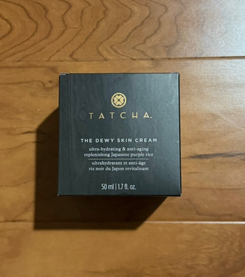 Tatcha The Dewy Skin Cream Plumping & Hydrating Moisturizer 1.7oz 50ml NEW