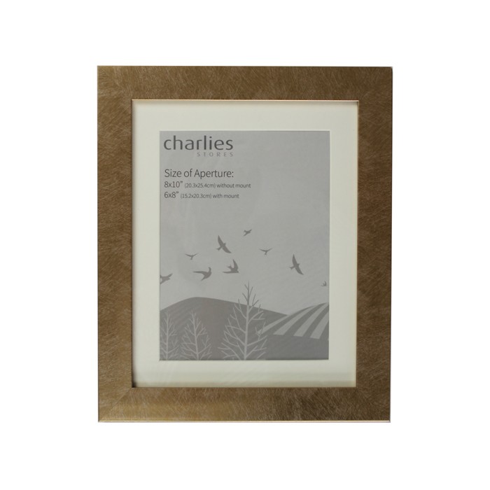 Gold Modern Photo Poster Picture Frame - 8 x 10