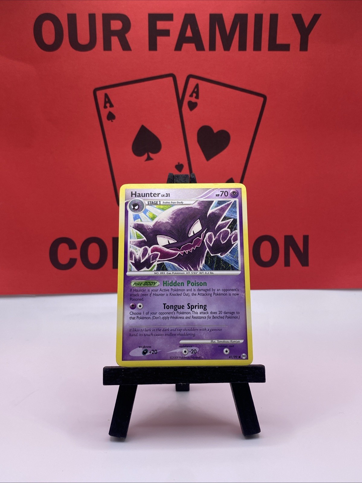 Haunter 41/99 Platinum Arceus Uncommon Regular Pokemon TCG 2009 VLP