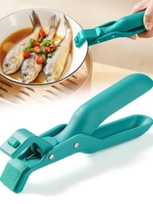 1/2x Non-slip Hot Bowl Gripper Anti Scald Bowl Tongs Household Plate Clamp Pan