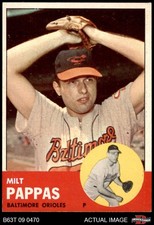 1963 Topps #358 Milt Pappas Orioles 7 - NM