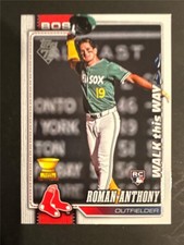 2026 Topps Celebration Walk This Way Variation #189 Roman Anthony RC Red Sox