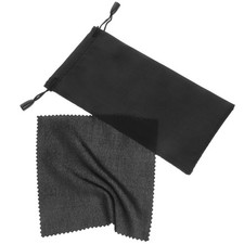 30 Pcs Fiber Sunglasses Pouch Bags With Glass Cleaner For Portable Eyewear