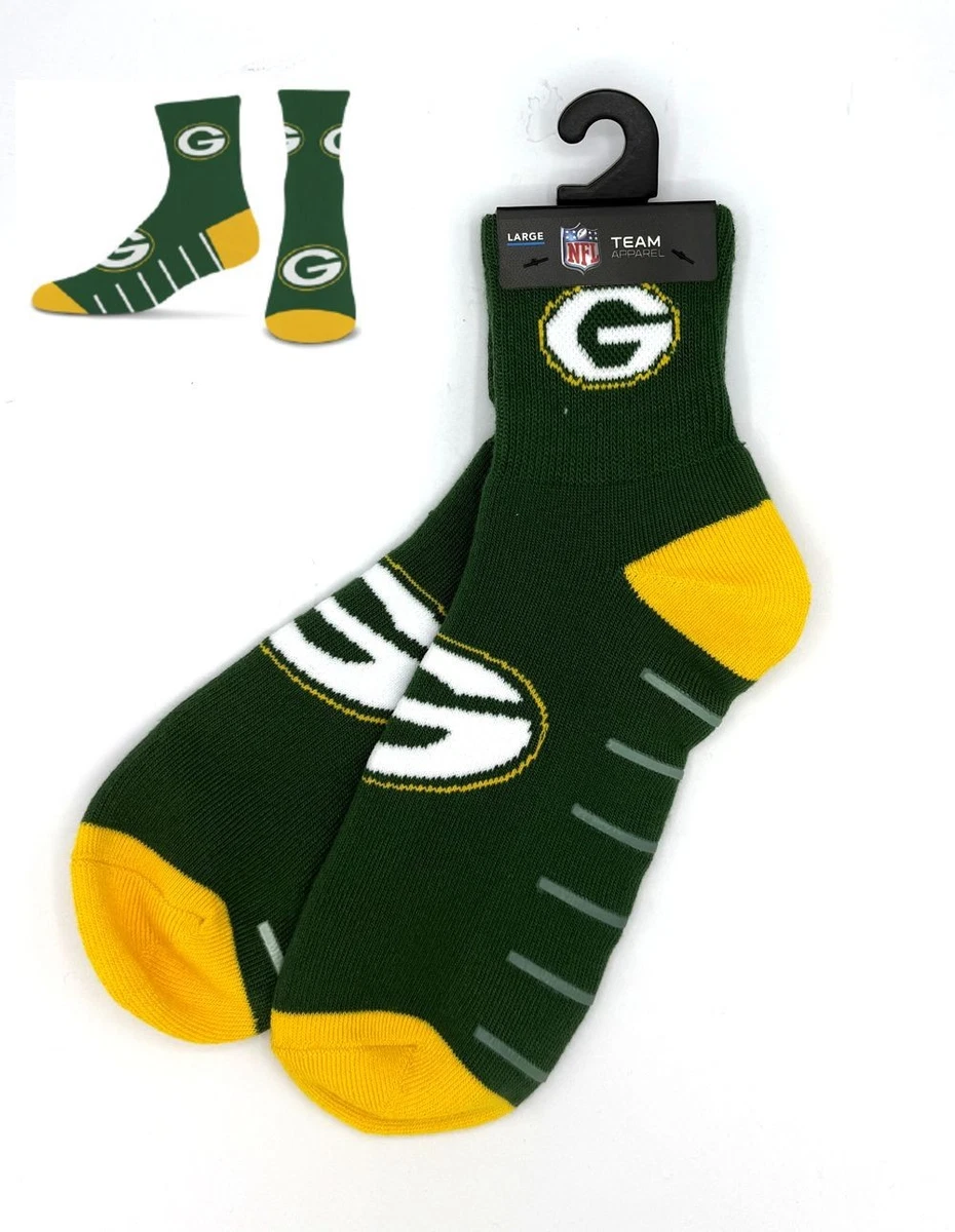 slim fit dress slacks Green Bay Packers Colorblock Footy Slipper Socks main image 0