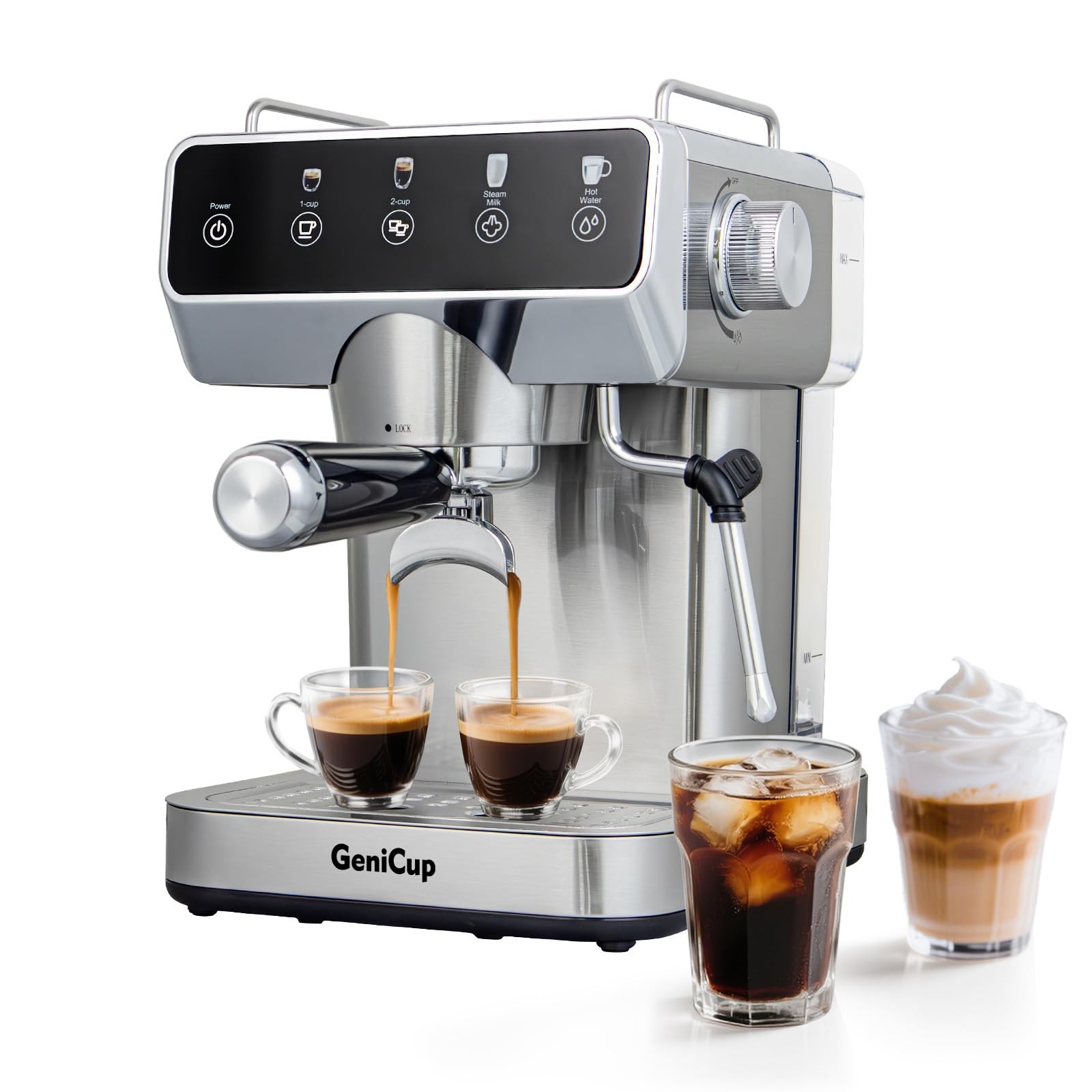 Expresso Coffee Machines with Touchscreen 20 Bar Professional Espresso Maker ...