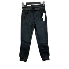 Joe's Jeans The Jogger Slim Fit Sweat Pants Pull On Black Boys Small NEW