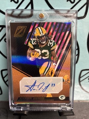 2021 Panini Zenith Aaron Jones #41 Autographs /5 (AU)