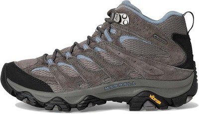 Merrell Women's Moab 3 Mid Waterproof Hiking Boots Size 6 Aluminum V1 NEW