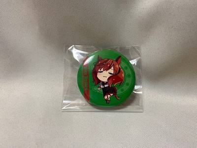 Uma Musume Pretty Derby Nice Nature Chibikoro Tin Badge 56mm Used
