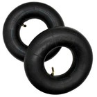 Tire Tube 4.10 3.505 11x4.005 TR87 Bent Valve 2 Pack Wheelbarrow Mower