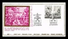 Dr Jim Stamps Vatican Pope Gregory XI Returns to Rome Pair First Day Cover