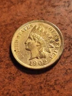 1902 Indian Head Copper Cent, uncirculated Philadelphia     inv05    p43