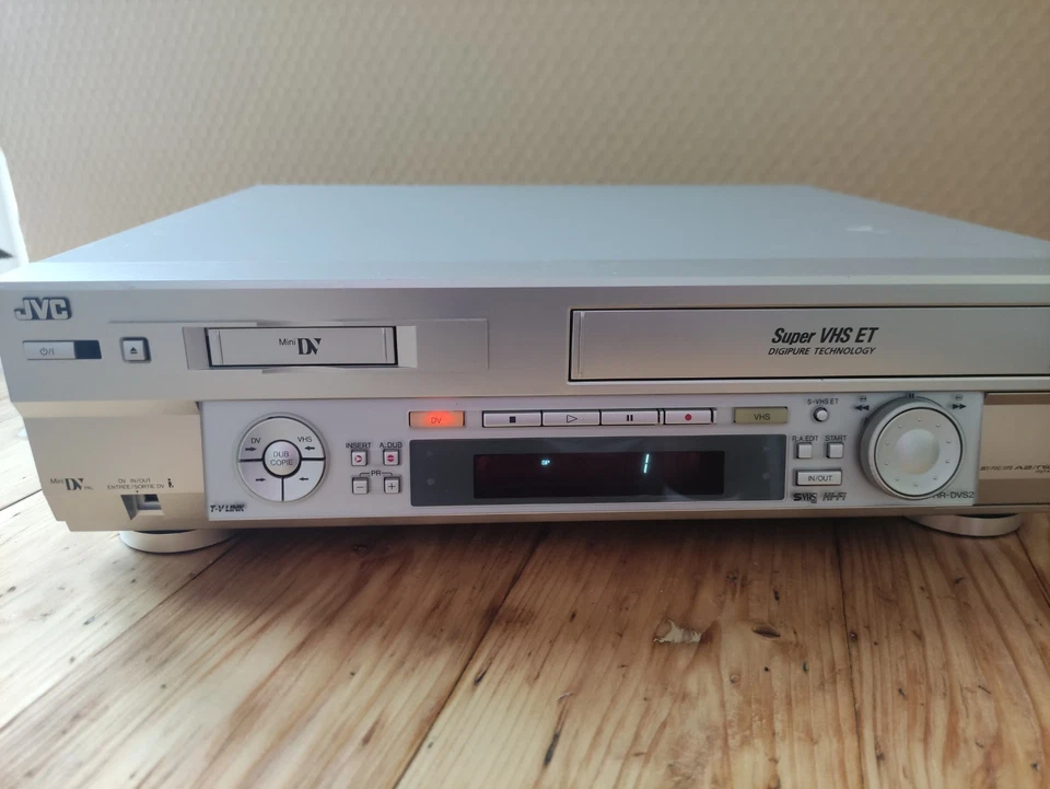 JVC® HR-DVS2EU | Mini DV / Super VHS ET Recorder - Bild 3 von 4
