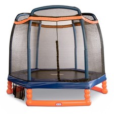 Little Tikes 7ft. Trampoline for Kids with Safety Net Enclosure
