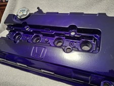 Honda B-series Vtec Calve Cover - Powder Coated Candy Purple