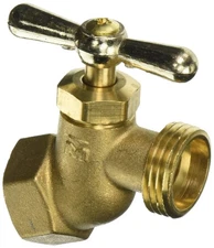 Mueller Industries 102-404 3/4" FIP Hose Valve, 3/4-Inch
