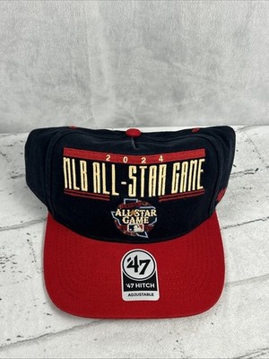  47 Texas Rangers Men 2024 All Star Game Navy Baseline Hitch Adjustable Hat