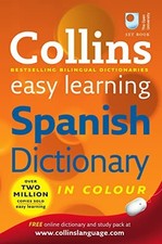 Collins Easy Learning Spanish Dictionary (Collins Easy Learning Spa... Paperback