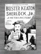 Affiche Sherlock Junior - Format cinéma - A2