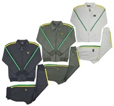 TIME IS MONEY Men's Jamaica Slim Fit Tracksuit Jacket Joggers Set S-2XL