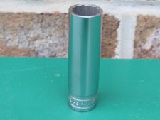 SNAP ON 11/16" SH221 1/2" DRIVE SAE 12 POINT DEEP  SOCKET  S221 SH 221 UNDERLINE