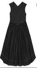 Ganni Women’s Smocked Dress Size Small