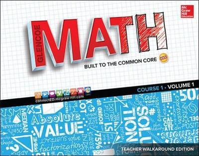 Glencoe Mathe, Kurs 1, Lehrer Walkaround Edition, Band 1... - McGraw Hill