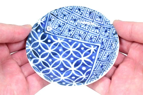 Mino Ware Japanese Mini Side Condiment Plate - Thumbnail 4