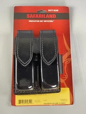 Safariland 77 Double Magazine Pouch Holder Fits Glock 20 Black 21 Para-Ord P-1