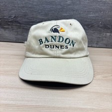 Bandon Dunes Hat Cap Strap Back Beige Golf Re...