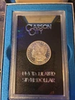 1883 CC "Proof Like" Morgan Silver Dollar in Original GSA Box W/papers