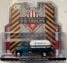 1980 Chevrolet C-70 Grain Truck – White 1:64 Scale Model - Greenlight 45200A