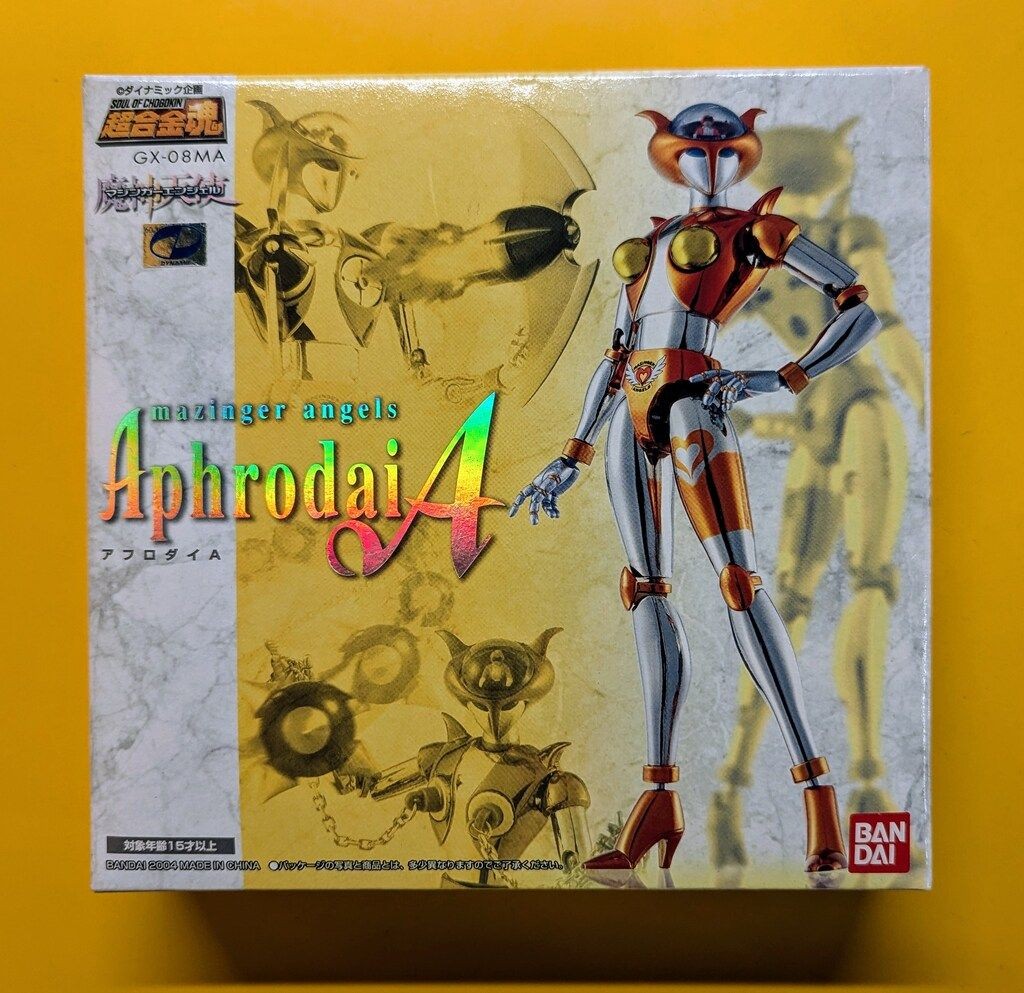Soul of Chogokin GX-08MA Aphrodite Mazinger Angels Bandai Spirits Diecast Figure