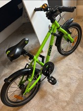 frog 44 green premium lightweight bike (4-5 years)