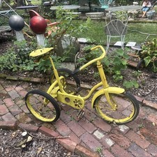 Vintage Style Toy Red Three Cycle Bike Bicycle Metal Murry Trike