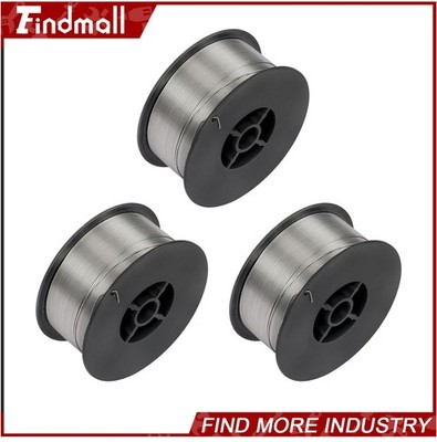 Findmall 3 Pack 2-Lb Spools E71T-GS .035 Inch (0.9 mm) Flux Core Welding Wire