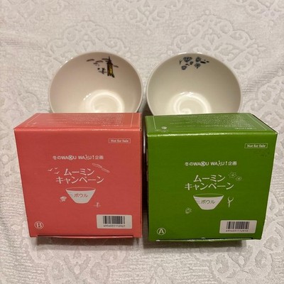 Moomin Character Bowl Set 2pcs Novelty Japan