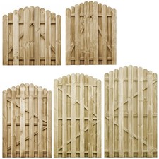 Kiefer Holz Tor Gartentor Zauntor Lattenzaun Pforte Holztor Garten 100x75-195cm