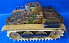 Gescha Blechpanzer mit 2 MG, 50iger - 60iger Jahre,