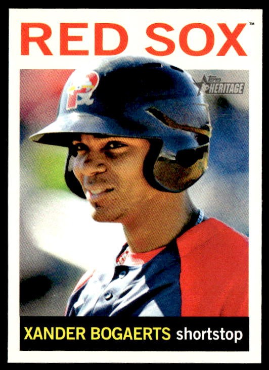 2013 Topps Heritage Minor League #50 Xander Bogaerts