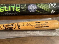 Willie McCovey Autographed Baseball Bat - Louisville Slugger - Authenticated