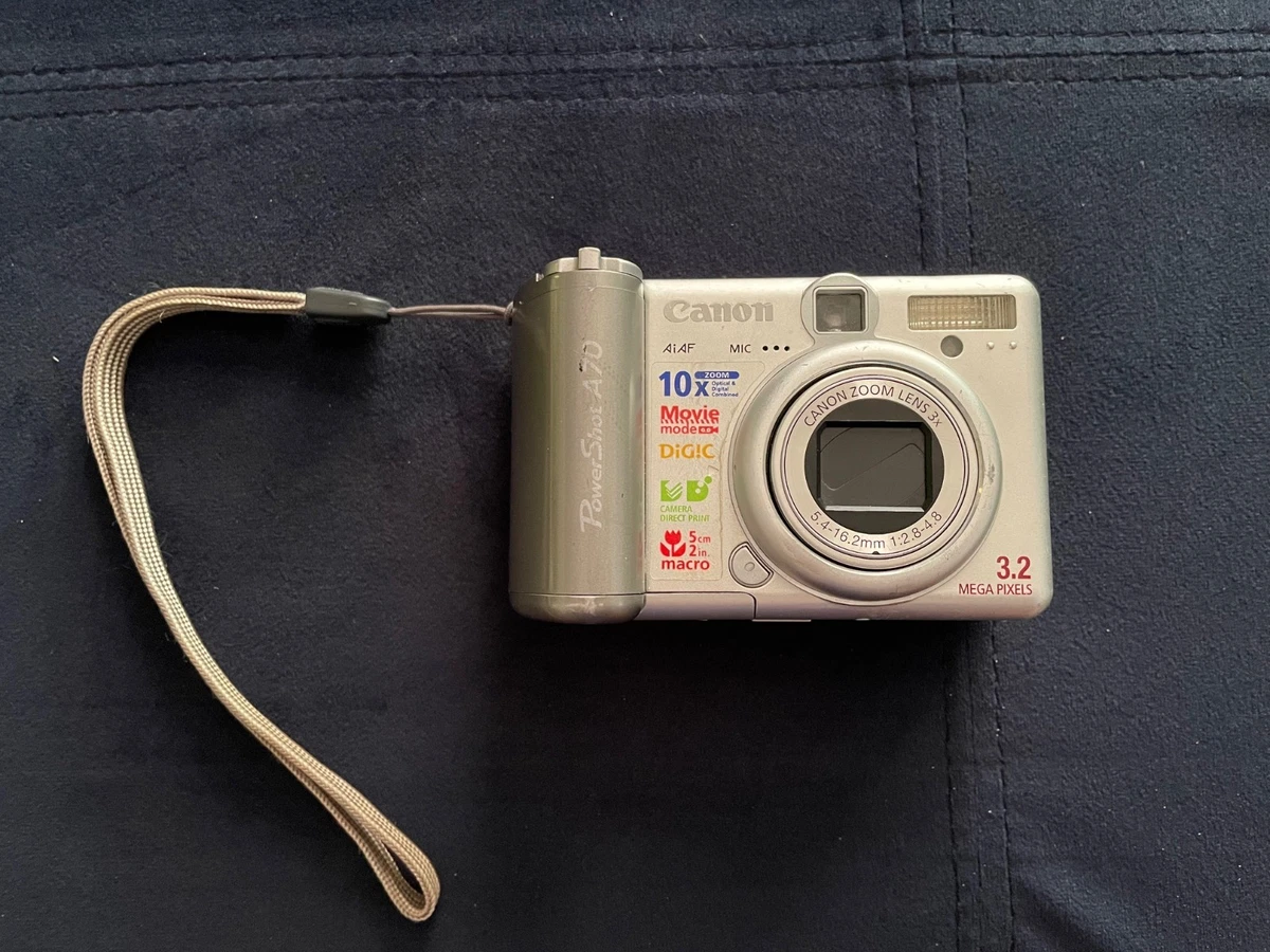 Canon PowerShot A70 Digital Cameras for Sale | Shop New & Used 