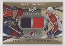 2008-09 Upper Deck Trilogy Two-Way Threads Olli Jokinen #2W-OJ n1u