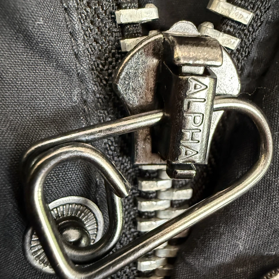 Alpha Industries Parka Jacket Womens XS J-4 Impact Fishtail Faux Fur Lined Coat - Image 3 of 4