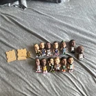 NBA Basketball Mini Figures Lot Curry Durant Booker Morant Williamson Trophy Co…