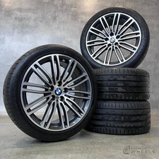 19 ZOLL ORIGINAL BMW 5ER G30 G31 664M KOMPLETTR�DER 7856925 7856926 SOMMER 2024
