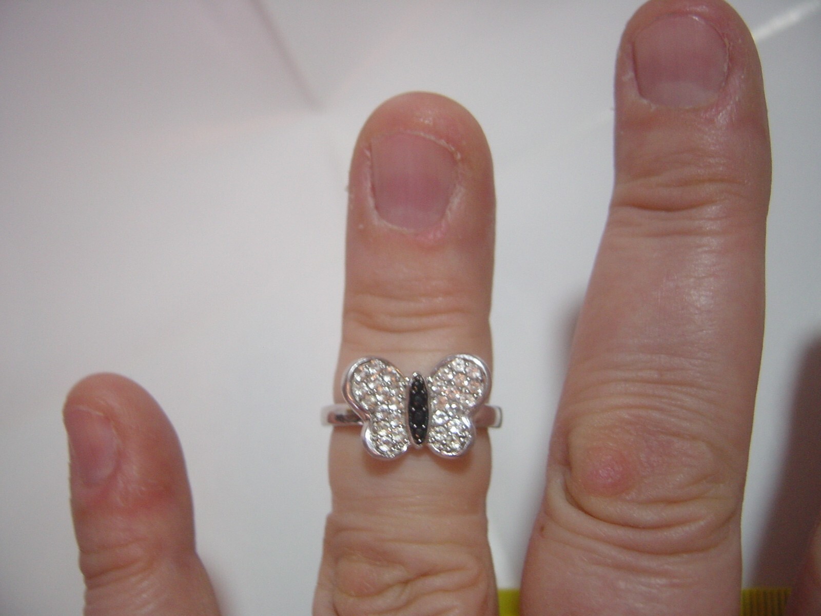 superb solid Silver Ring black tourmaline & cambo… - image 15