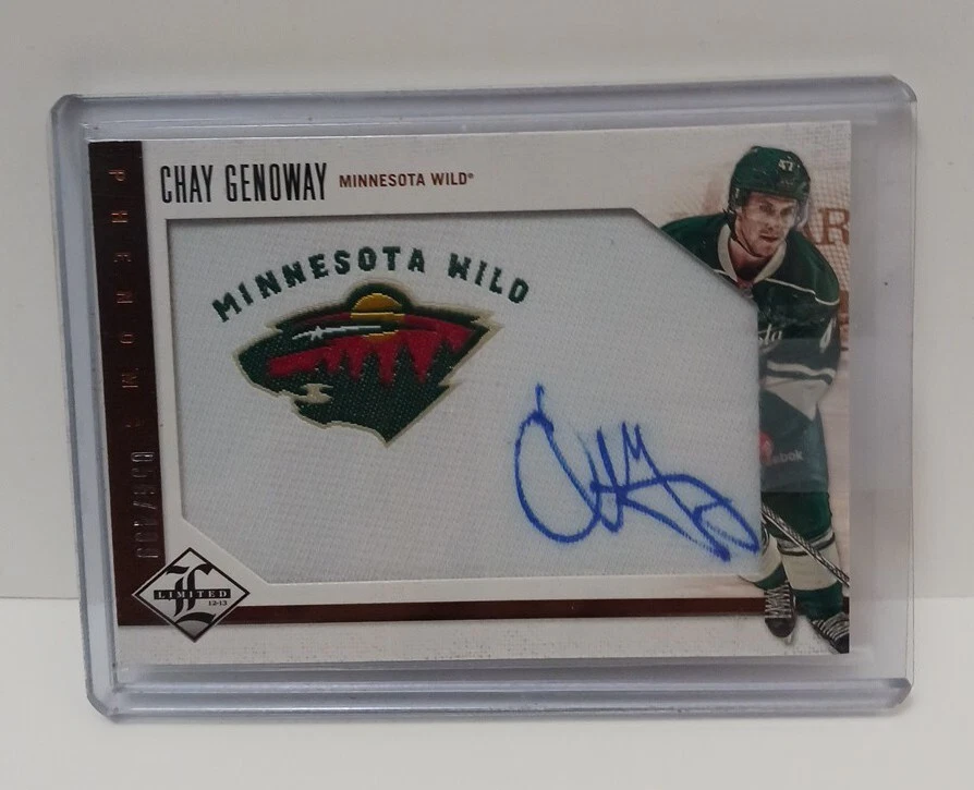 2012-13 Limited Chay Genoway Phenoms Auto Patch 56/499