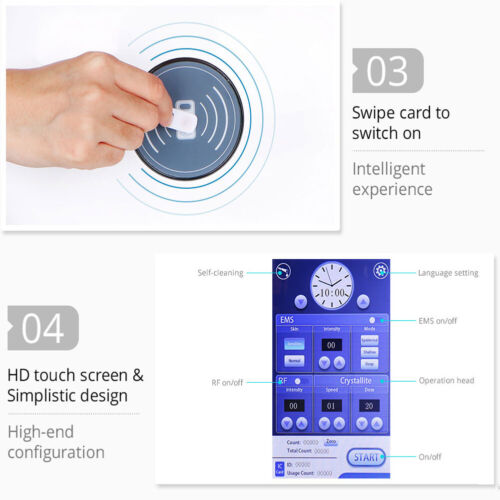 2025 NEU EMS Meso Injektor keine Nadel Hautpflege Maschine RF Mesotherapie Mesopistole - Bild 6 von 11