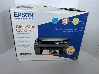 Epson Stylus CX4400 All-In-One Printer OPEN BOX BUNDLE